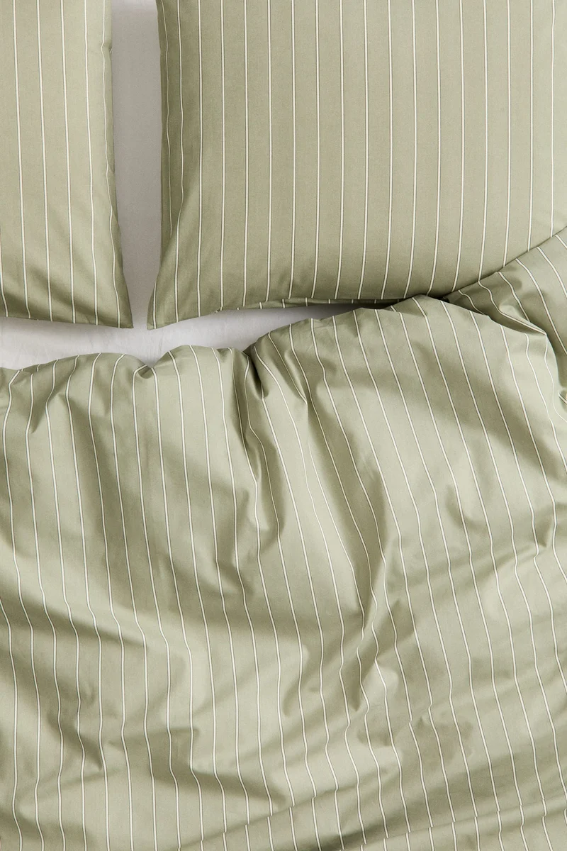 H&M Patterned double/king duvet cover set