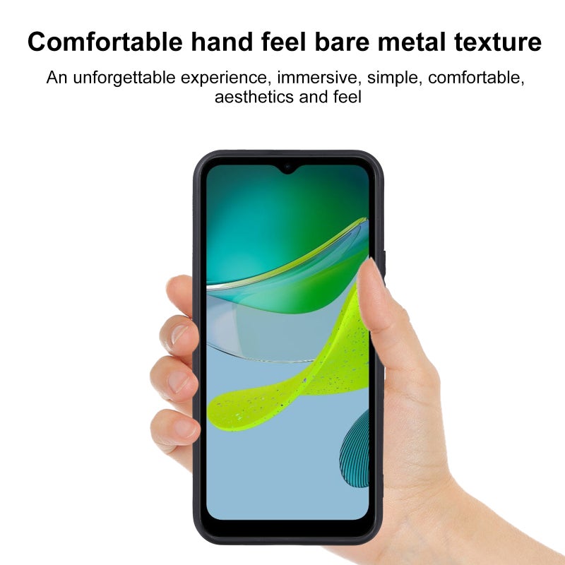 HuHa Case Cover For Motorola Moto E13 TPU Phone Case(Black) - Image 3