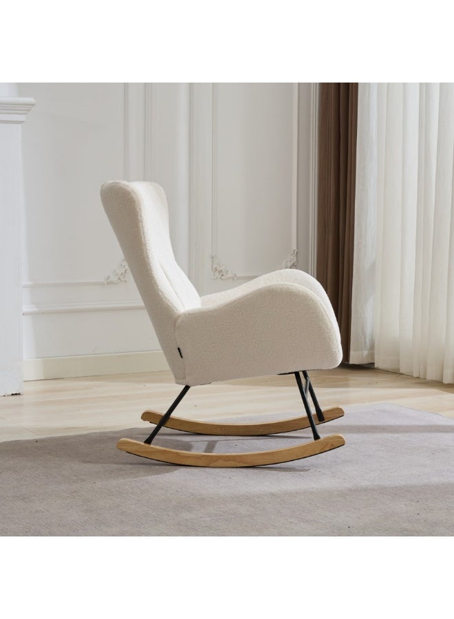 Baytonia Leto rocking recliner chair - white - Image 4