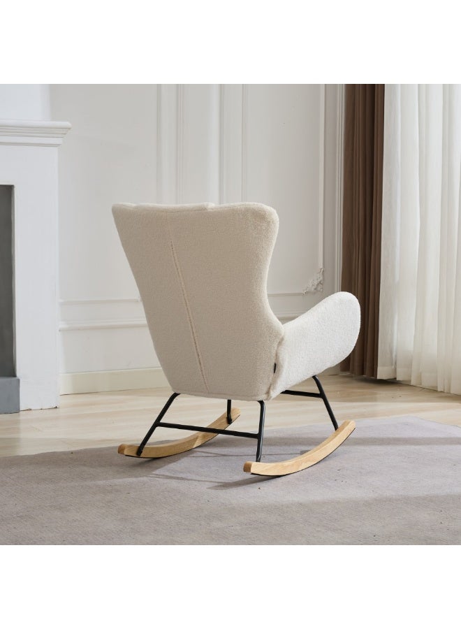 Baytonia Leto rocking recliner chair - white - Image 5