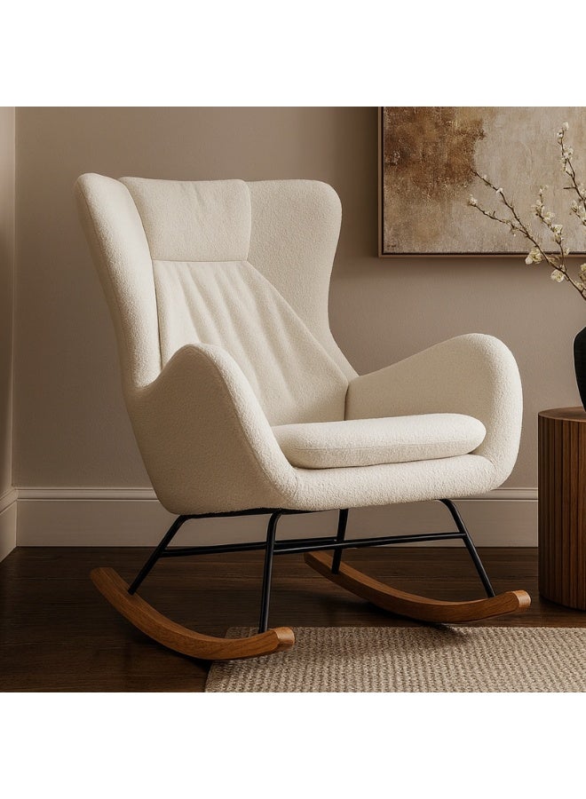 Baytonia Leto rocking recliner chair - white - Image 1