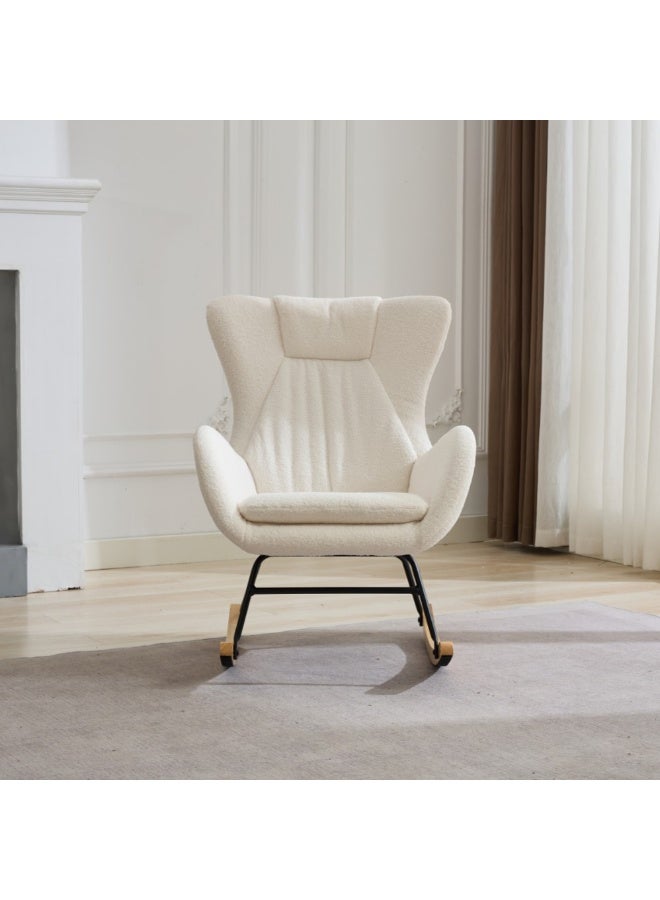 Baytonia Leto rocking recliner chair - white - Image 3