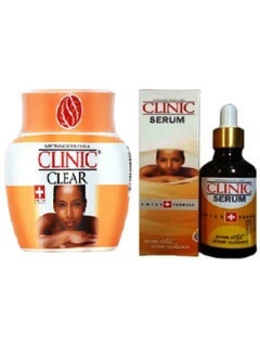 Clinic Clear Whitening Body Cream 150 g And Whitening Serum 50 ml  - Image 1