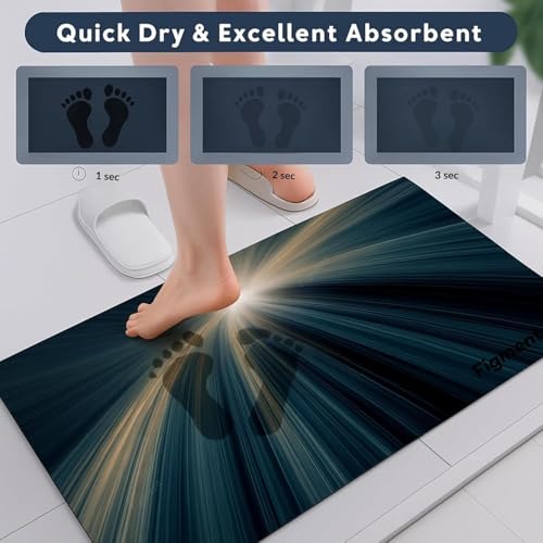 FIGMENT 2 Pcs Kitchen Mat for Floor, Non-Slip Cushioned Standing Mat, Waterproof & Easy to Clean, Comfort Floor Mat for Kitchen, Office & Home (118 * 38 cm, 58 * 38 cm) - Image 4