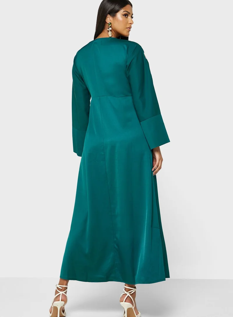 Khizana Embroidered Detail Dress