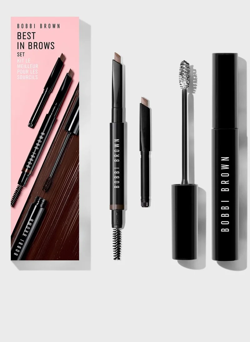 BOBBI BROWN Best In Brows Set - Mahongany