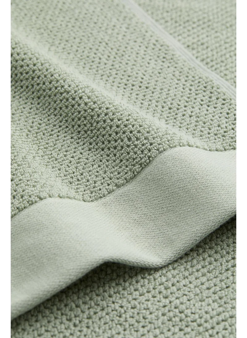 اتش اند ام Cotton terry bath sheet