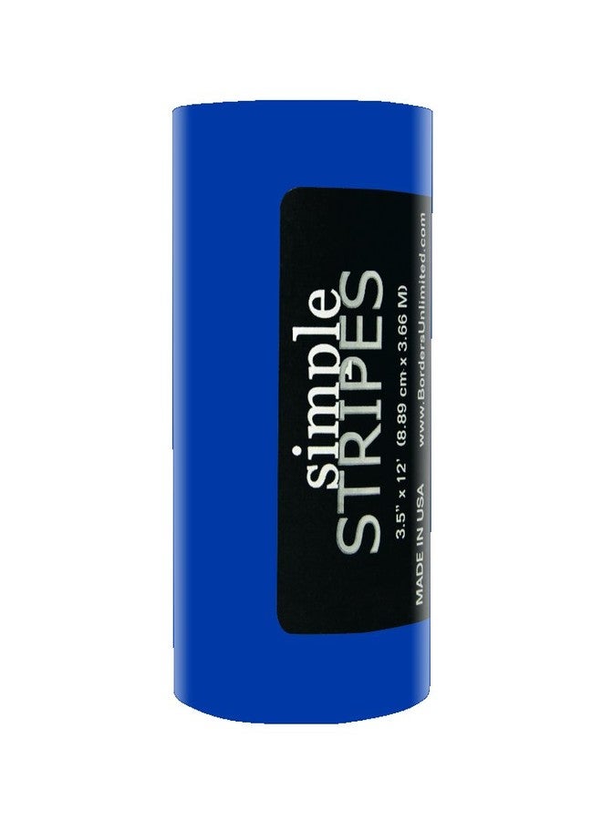 Borders Unlimited Royal Blue Simple Stripe - Image 1