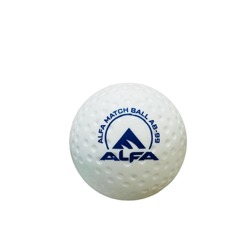 ALFA AB-99 Hockey Turf Ball, DIMPLE (Cork White, Pack of 1) - Image 1