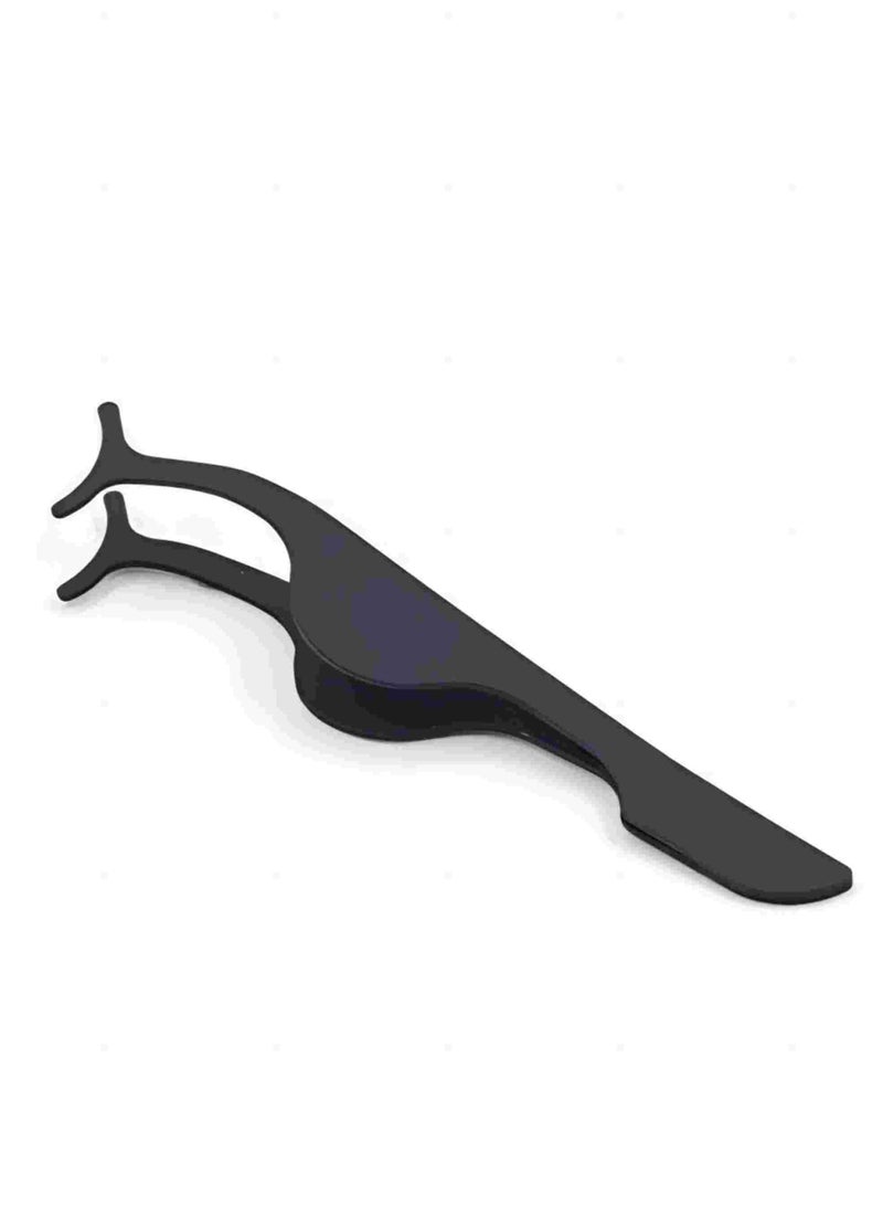 ORiTi False Eyelashes Applicator Tool Eyelash Extension Tweezers Remover Clip Tweezers Nipper - Image 1