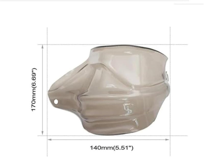 Vuzmode Motorcycle Handguard Shield for BMW - Image 3