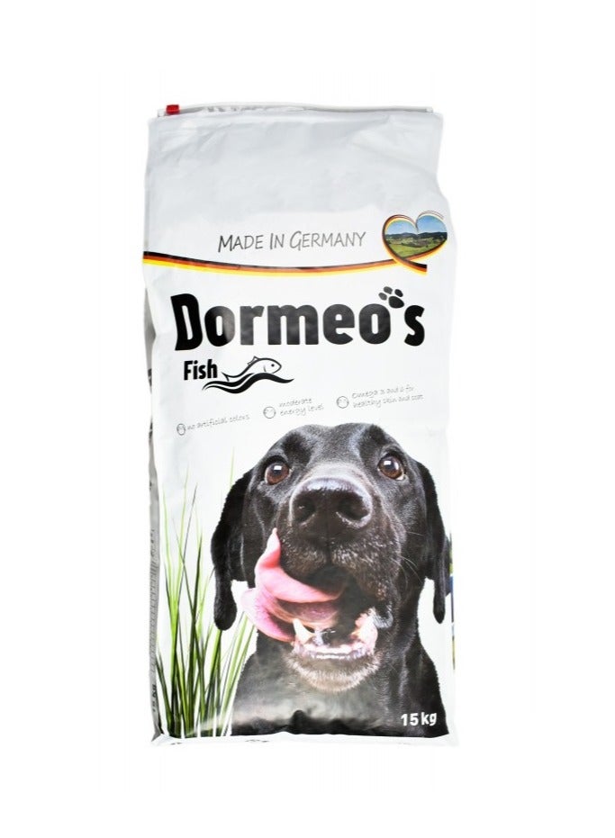 Dormeo's Adult Dog Dry Food - Fish - Image 1