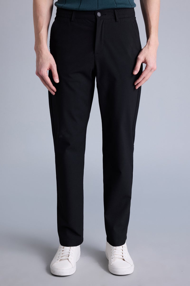 DeFacto Black Man Regular Fit Trousers Casual - Image 3