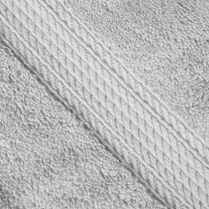 Superior Egyptian Cotton Pile Bath Towel Set of 2  Ultra Soft Luxury Towels  Thick Plush Essentials  Absorbent Heavyweight  Guest Bath  Hotel  Spa  Home Bathroom  Shower Basics  Silver - Image 3