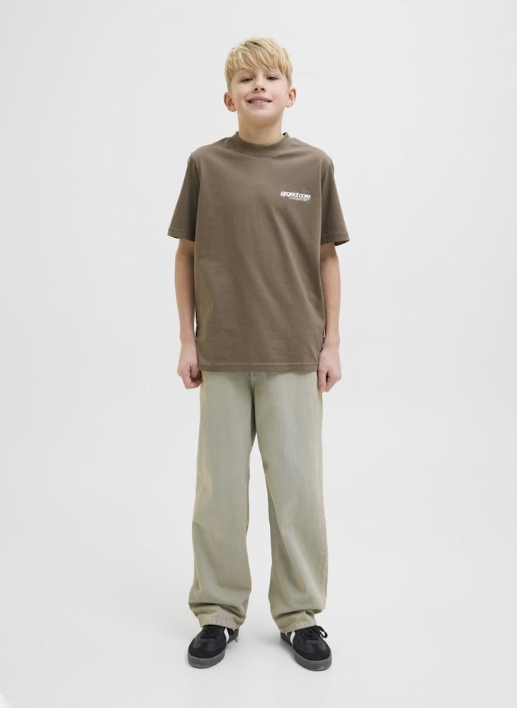 Jack & Jones Junior - Kids Logo Crew Neck T-Shirt - Image 1