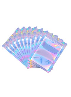 Y&D 100PCS Ziplock Bag Creative Holographic Flat Multi-use Jewelry Cosmetic Packaging 5*13cm  - Image 1