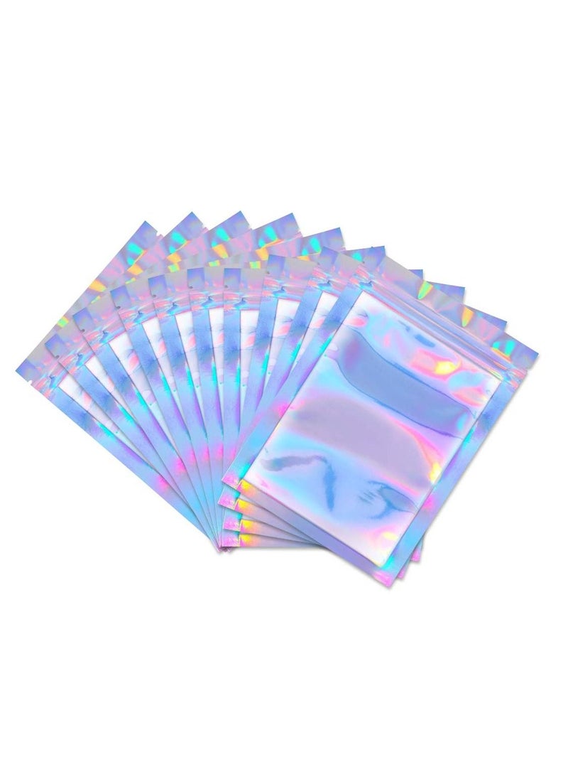 Y&D 100PCS Ziplock Bag Creative Holographic Flat Multi-use Jewelry Cosmetic Packaging 5*13cm  - Image 1