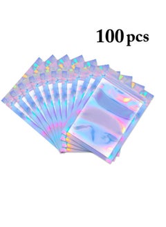 Y&D 100PCS Ziplock Bag Creative Holographic Flat Multi-use Jewelry Cosmetic Packaging 5*13cm  - Image 5