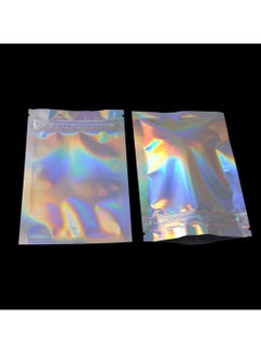Y&D 100PCS Ziplock Bag Creative Holographic Flat Multi-use Jewelry Cosmetic Packaging 5*13cm  - Image 3