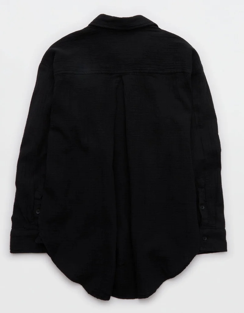 Aerie  Aerie Day-Off Cover Up Shirt for Women | Best Price UAE
