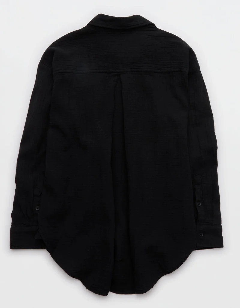Aerie  Aerie Day-Off Cover Up Shirt for Women | Best Price UAE