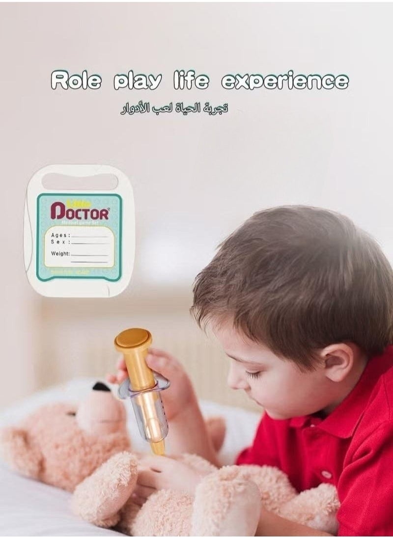 XiuWoo Kids Doctor Toys,Play House Role Playing,Large Size Realistic Toys,Children's Realistic Educational Toys  - Image 3