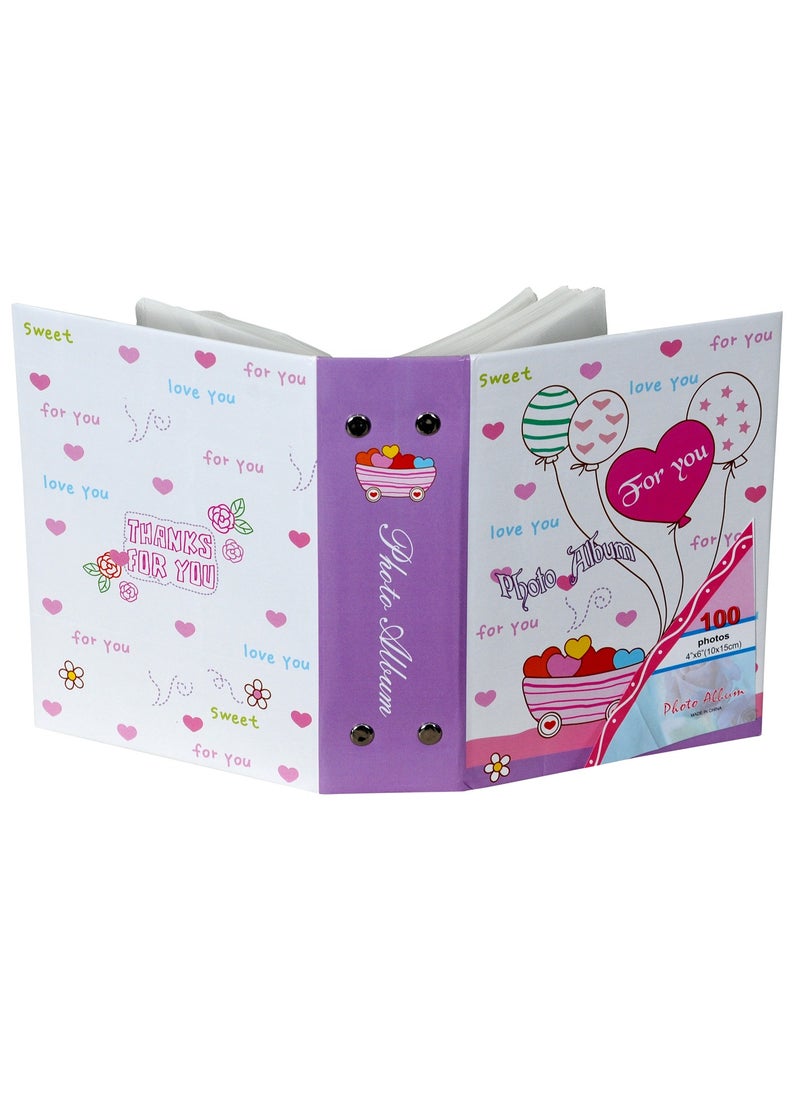 Generic Photo Album for Memories Keepsake Scrapbook 10X15, 100 photos  - Image 3