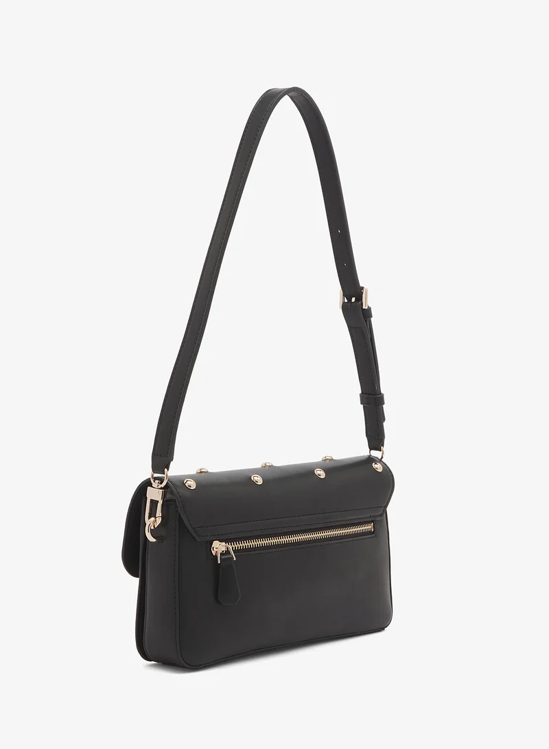 GUESS Sadie Flap Over Shoulder Bag