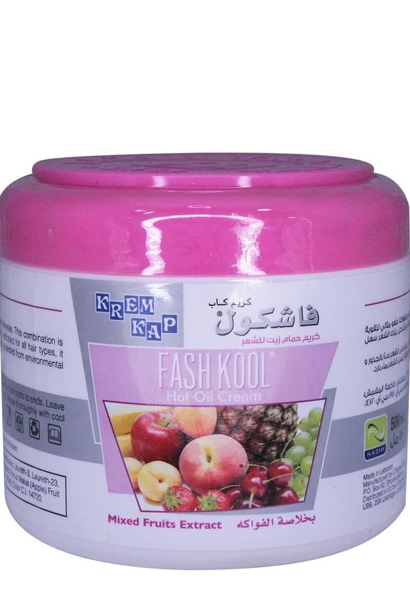 Fashkool Hot Oil Hair Mask Mixed Fruits 500ml