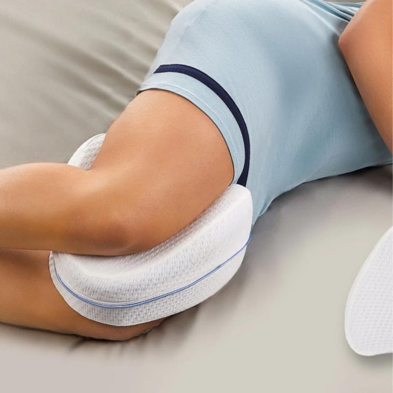 EBOFAB Sleeping Memory Foam Leg Pillow ack Hip Joint Knee Pain Relief Cushion with Washable Cover Leg Pillow for Back Pain - Image 4