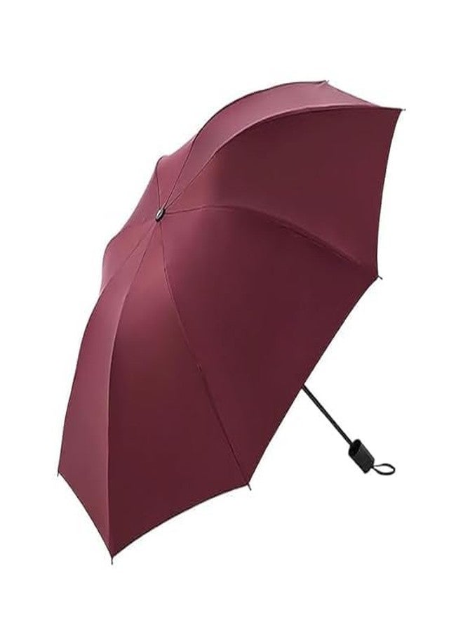 QUALIZA uv protection Umbrella Automatic open close for rain and sun protection 3 fold umbrella for men women kids boys girls big size large three fold stylish folding under windproof travel - Image 1