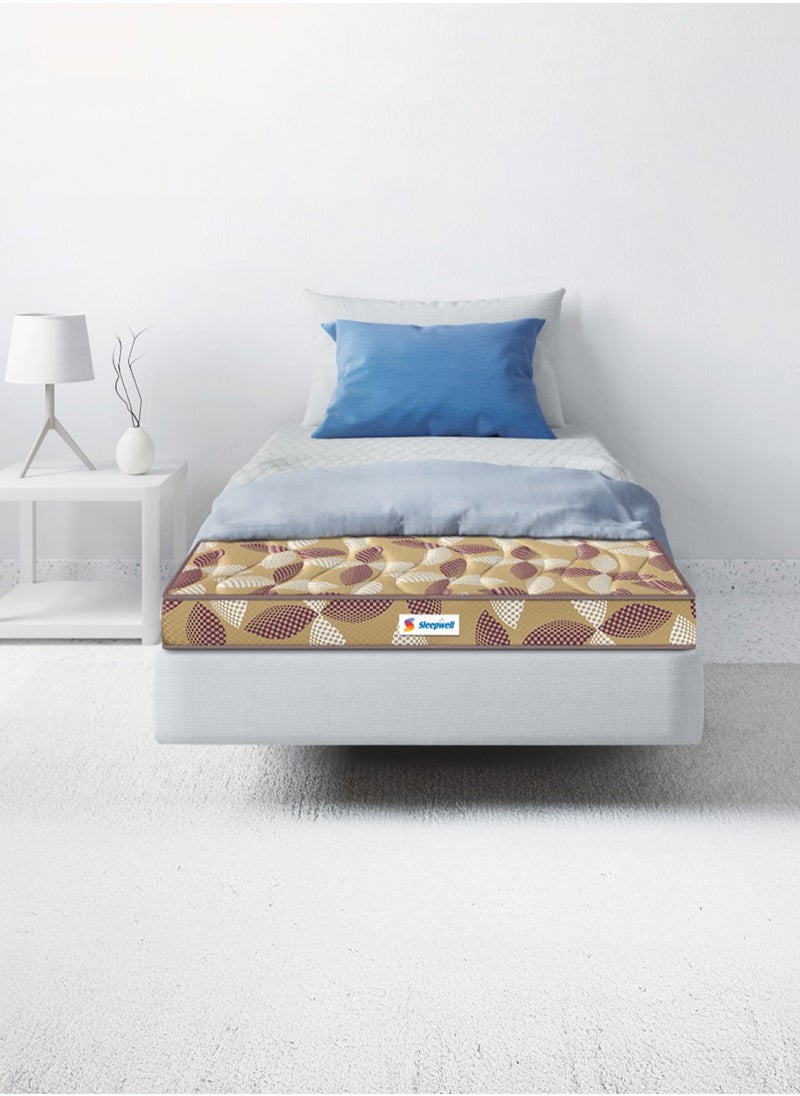 Sleepwell - Tarang Foldable Mattress, PU Foam, Neem Fresche Technology, Single Bed Size With Storage Cover, 190L X 90W X 10H XM, 179900087329 - Image 1