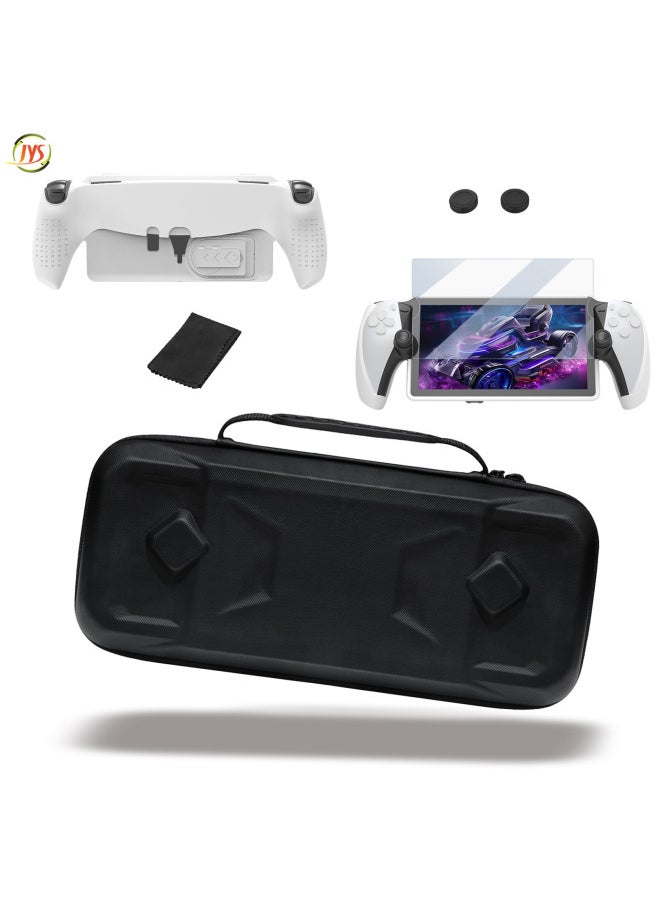 Generic JYS PS5 Portal Palm Storage Bag + Protection Suit EVA Handbag Drop-resistant Waterproof Portable Collection-Product Color:Black  - Image 1