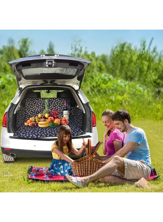 Black Thickened Car Trunk Mat for SUVs Pet Dog Protective Liner - Image 4