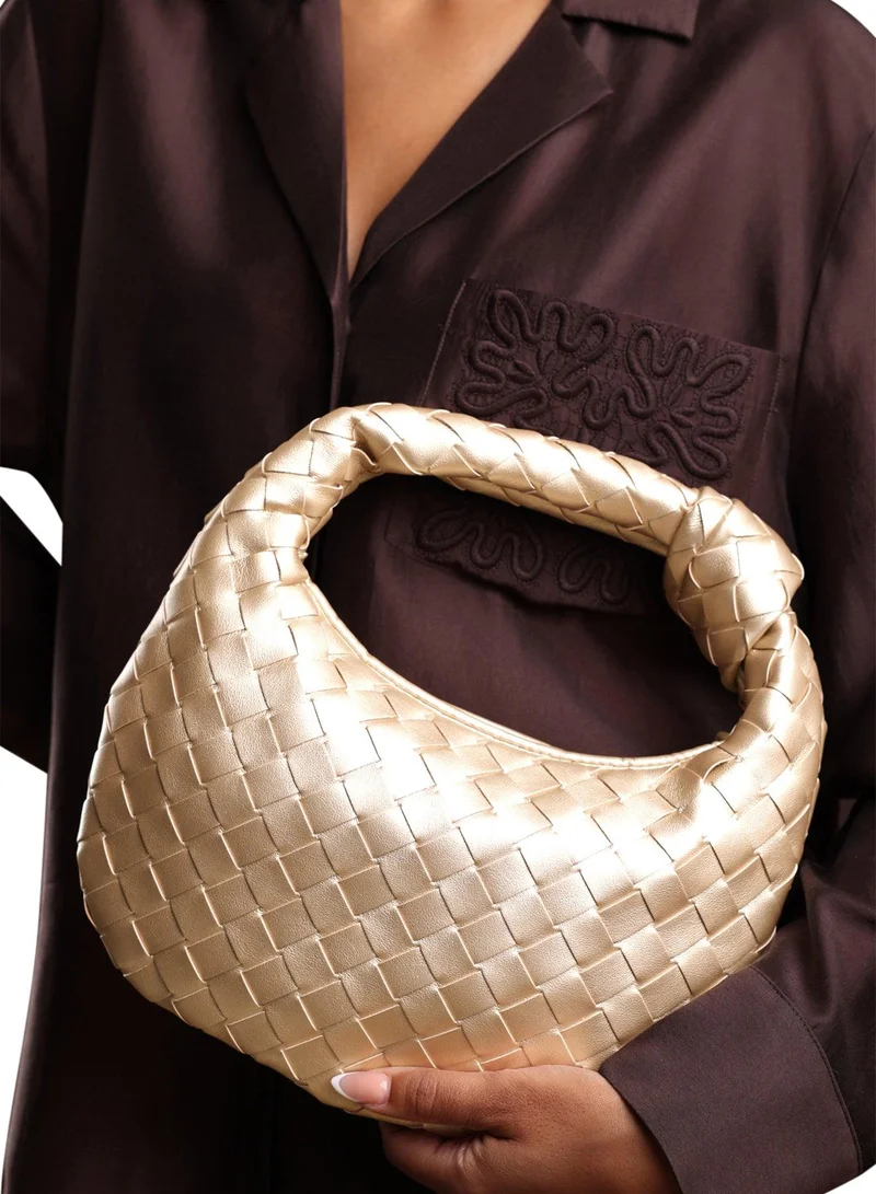 Where's That From Aura Classic Woven Hobo Bag