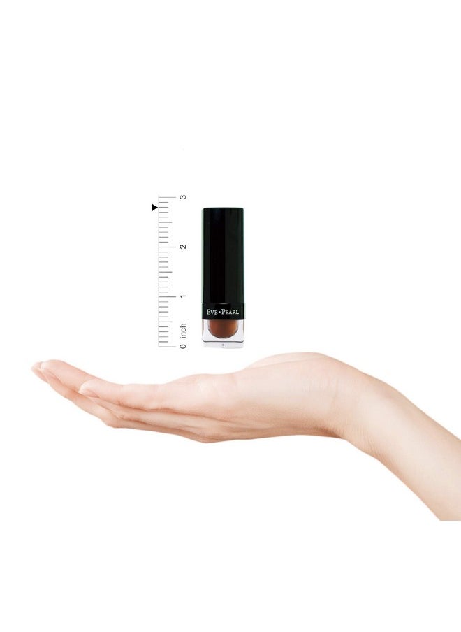 EVE PEARL Dual Performance Lipstick Highly Pigmented Long Lasting Lip Color Moisturizing Vitamin E Lip Care (Hot Chocolate)  - Image 3