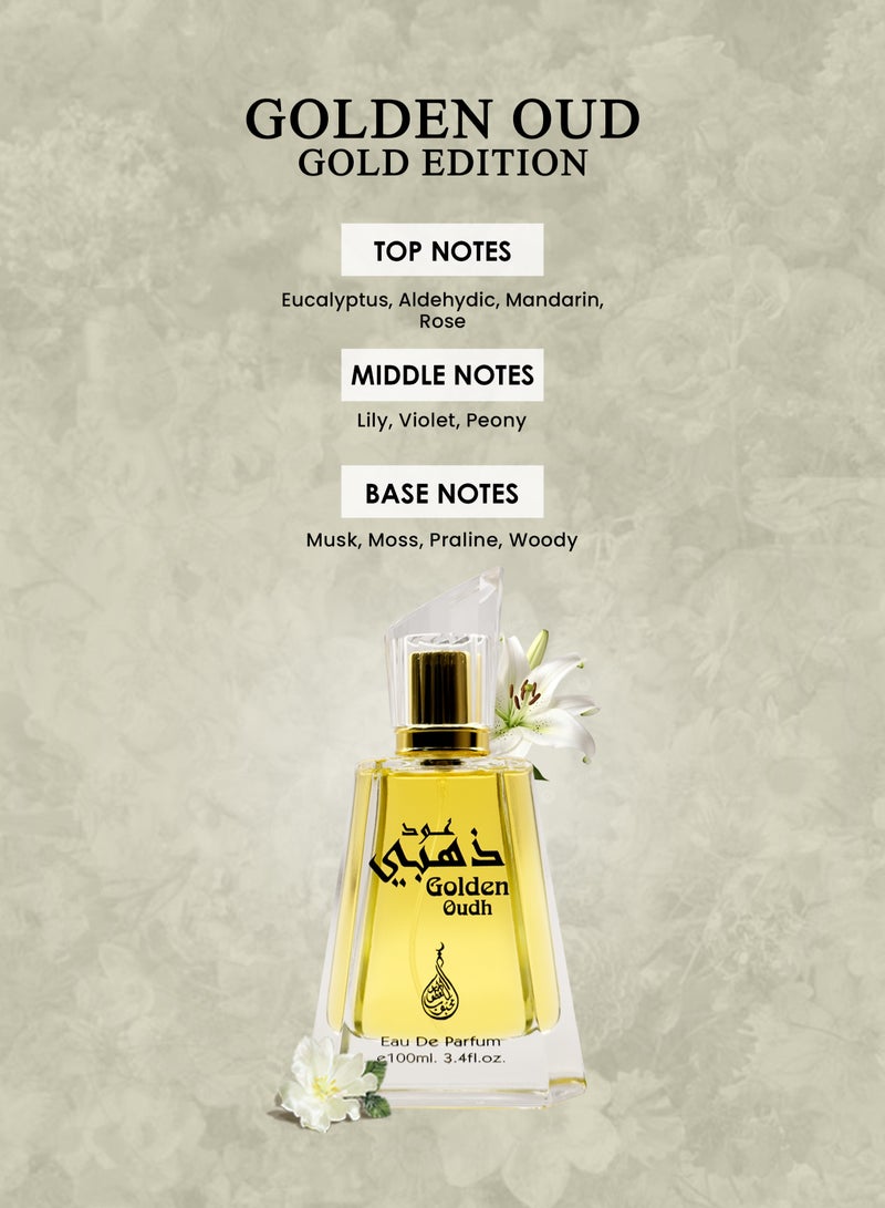 mahabub GOLDEN OUDH GOLD EDITION From Mahabub perfume 100 ML - Image 2