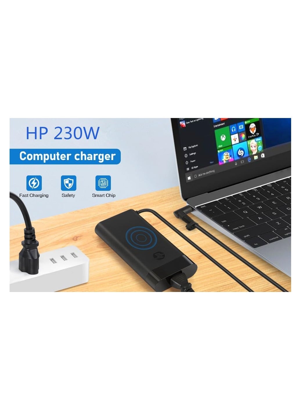 230W Ladegerät Für HP Omen, Victus, ZBook – Netzteil Mit 19,5V, 11,8A, Passend Für Viele Modelle
