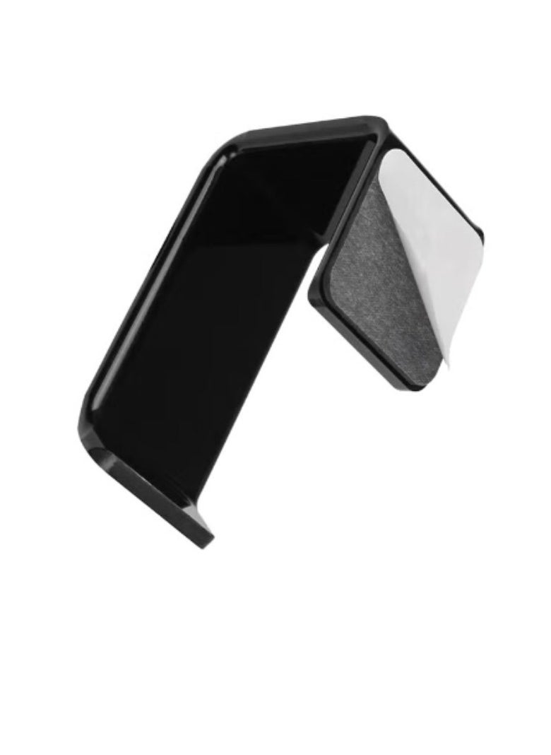 Beauenty Durable Headphone Stand With Sticker High-Quality Headset Holder Portable Wall Desk Bracket L-Shape  - Image 5