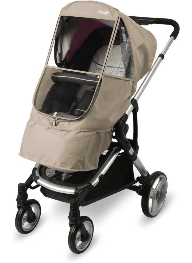Manito Elegance Beta Stroller Weather Shield/Rain Cover (Beige) - Image 1