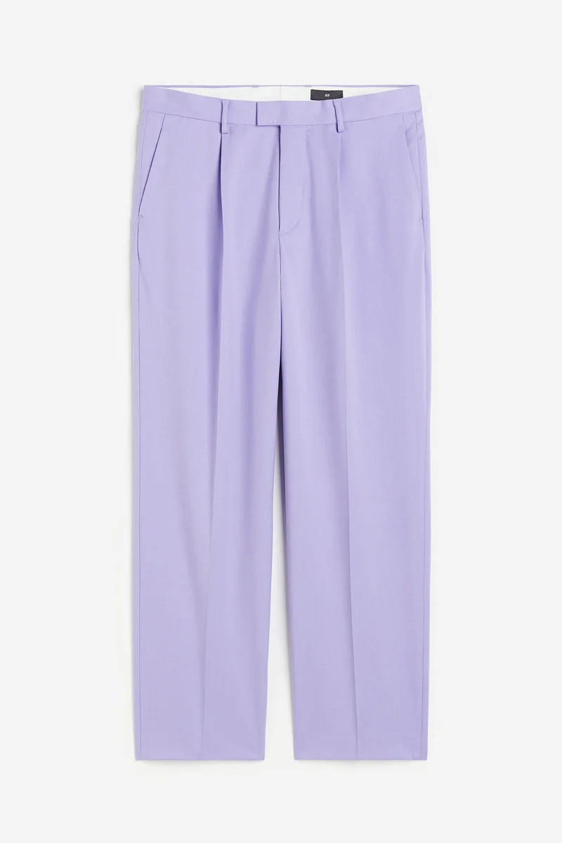 اتش اند ام بنطلون بدلة بقصة مستقيمة