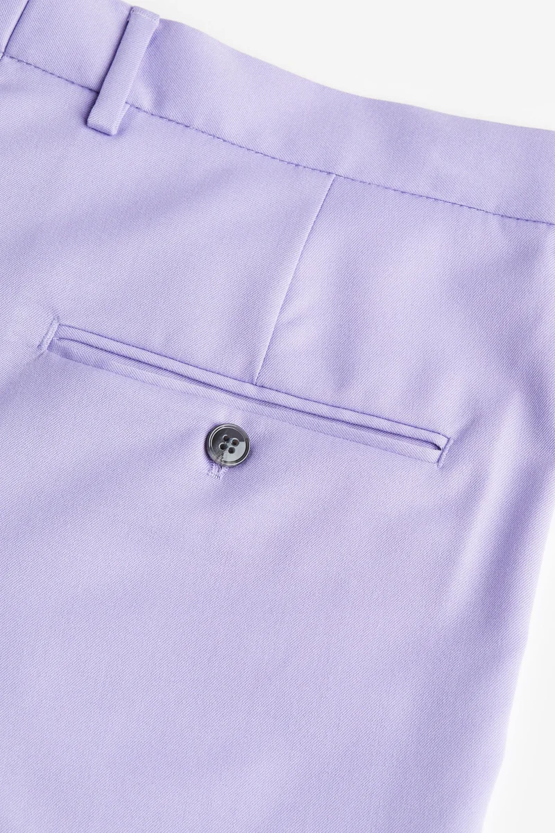 اتش اند ام بنطلون بدلة بقصة مستقيمة