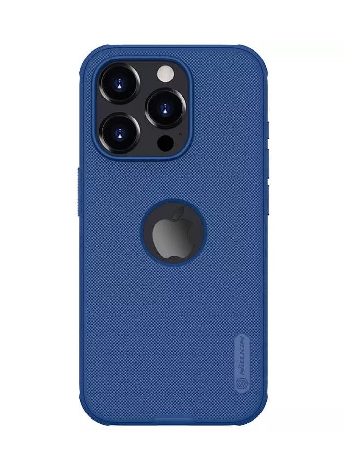 Nillkin Super Frosted Shield Pro Matte Case for Apple iPhone 15 Pro Max (6.7", 2023) – Slim, Durable, Eco-Friendly, and 360° Protection in Stylish Blue - Image 1