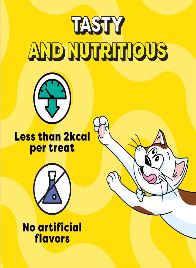 تيمبتيشنز مكافآت تمبتيشنز ميكس أبس للقطط، بنكهتي التونة والدجاج، 75 غرام - نكهتان لا تُقاومان في عبوة واحدة، مقرمشة من الخارج وطرية من الداخل، غنية بالبروتين والفيتامينات والمعادن، كيس قابل لإعادة الإغلاق - Image 5