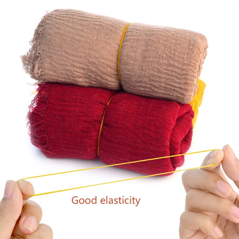 Wobe 1000pcs Rubber Bands, Bank Paper Bills Money Dollars Elastic Stretchable Bands, Sturdy General Purpose Rubber Band - Image 5