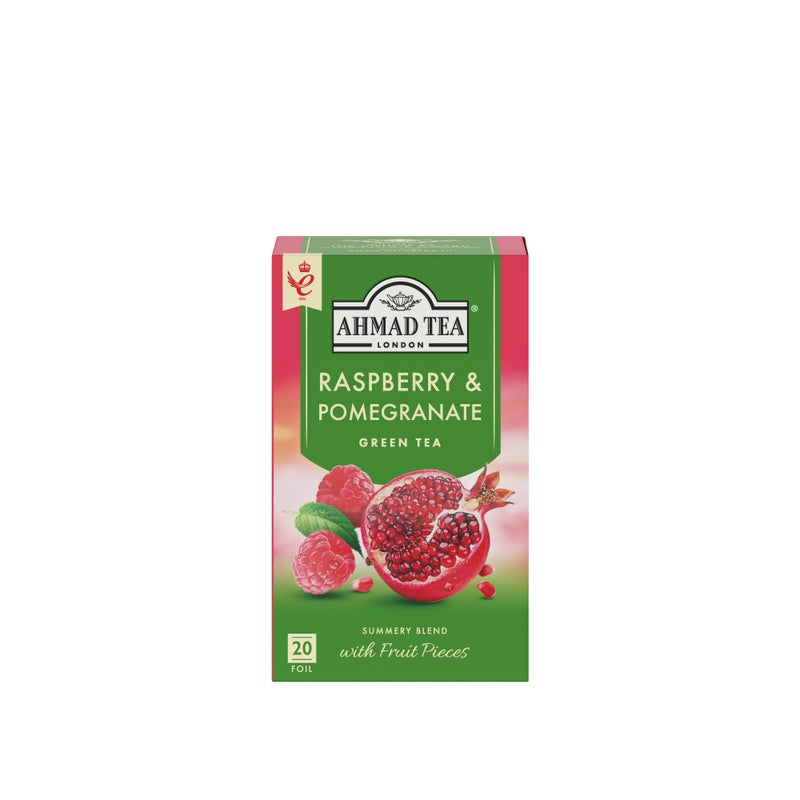 Raspberry & Pomegranate Tea Bags (6X20X2g) - 1242
