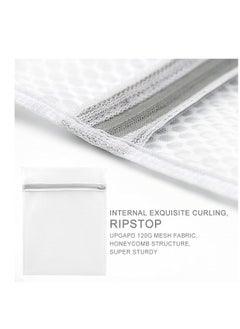 Excefore 3pcs Durable Honeycomb Mesh Laundry Bags for Delicates (1Large 20x24“, 1Medium 16x20”, 1Small12x16“)  - Image 4