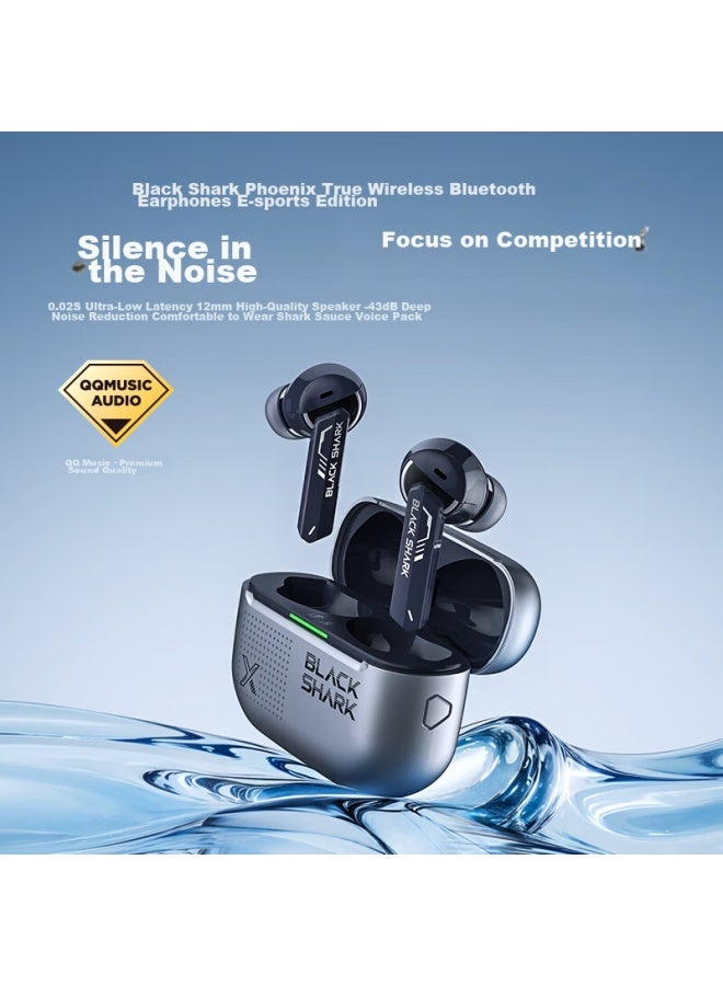 Black Shark Fengming True Wireless Bluetooth Earphones, Gaming Edition, In-ear 2.4g Dual Mode, 0.02s Low Latency For Smooth Gaming, Long Battery Life With Noise Cancellation, Gaming Pink - Image 5