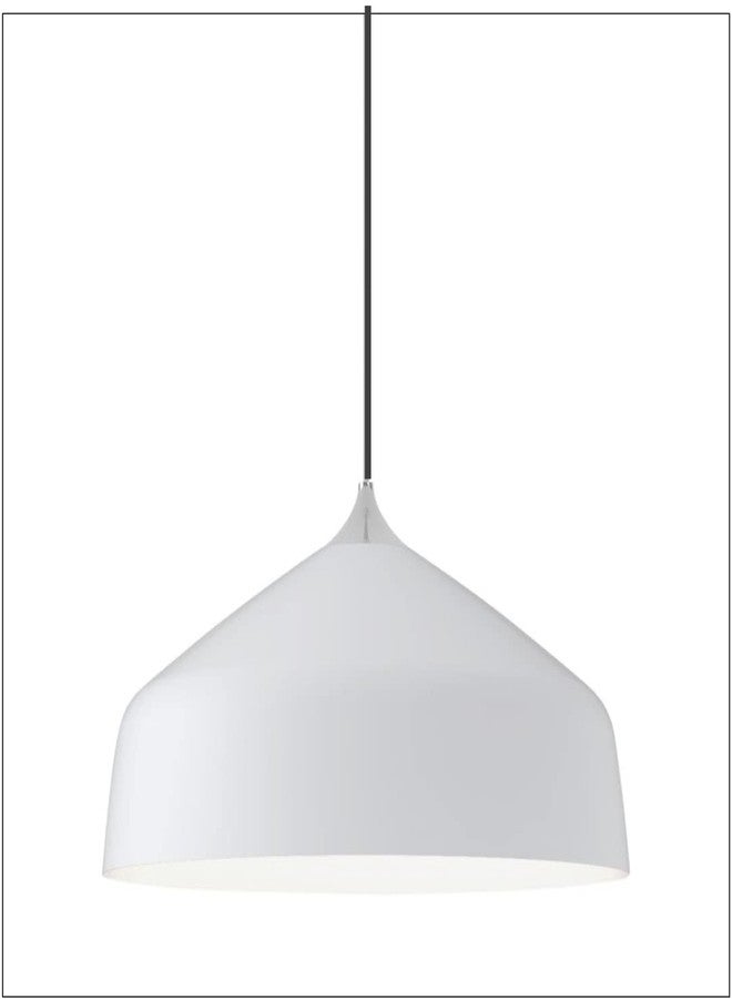Quace White Wide Angle Hanging Light (Bulb Not Included)… - Image 2