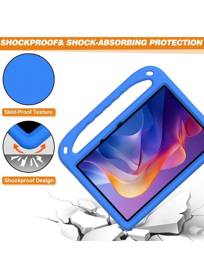 Cover for Xiaomi Redmi Pad 2 11'' Released 2025 Tablet Case for Kids - Durable Lightweight EVA Shockproof Protective Handle Stand Cover Compatible with Redmi Pad 2 Tablet (Blue) - Image 4